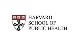 A harvard school of public health logo.